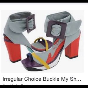 Rare Irregular choice Buckle my Shoe